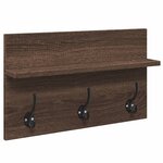 vidaXL Ensemble de meubles de couloir 4 Pièces chêne marron