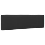 vidaXL Canapé central palette de jardin Gris Bois de pin imprégné