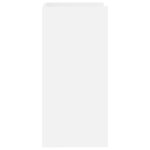 vidaXL Buffet blanc 45x35x75 cm bois d'ingénierie