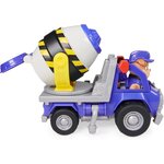 Spin Master 6066540 - Rubble & Crew - Véhicule de construction de bétonnière avec figurine mixte