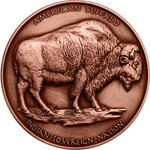 Monnaie SITTING BULL 10 Oz Cuivre 1$ Sioux Nation 2027 (PRÉCOMMANDE)