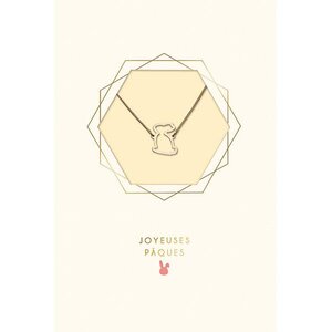 Carte-bijou de pâques - draeger paris