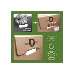 Pack and Move - Lot de 30 cartons déménagement livres avec poignées + 1 adhésif GRATUIT