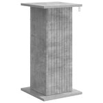 vidaXL Support de Plante Gris béton 30 5 x 30 x 60 5 cm