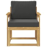vidaXL 2 Pièce Ensemble de canapés d'extérieur Polyester