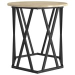 vidaXL Table basse 2 Pièces Chêne sonoma 50 x 50 x 50 cm