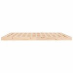 vidaXL Cadre de lit sans matelas 200x200 cm bois massif de pin