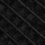 vidaXL Jeté Noir 240 x 220 cm Toison