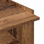 vidaXL Table basse Bois ancien 50 5 x 50 x 33 cm Bois d'ingénierie