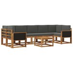 vidaXL Ensemble de canapés d'extérieur 6 pc