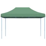 vidaXL Tente de fête 279 x 410 x 315 cm Vert Tissu Oxford