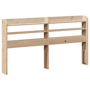 vidaXL Tête de lit avec étagères 160 cm bois massif de pin