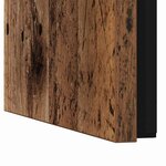 vidaXL Table basse 3 Pièces Bois ancien Bois d'ingénierie