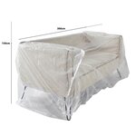 Pack and Move - Housse protection canapé 2 place - 150 x 300 cm - Imperméable et anti-poussière - Fermeture facile