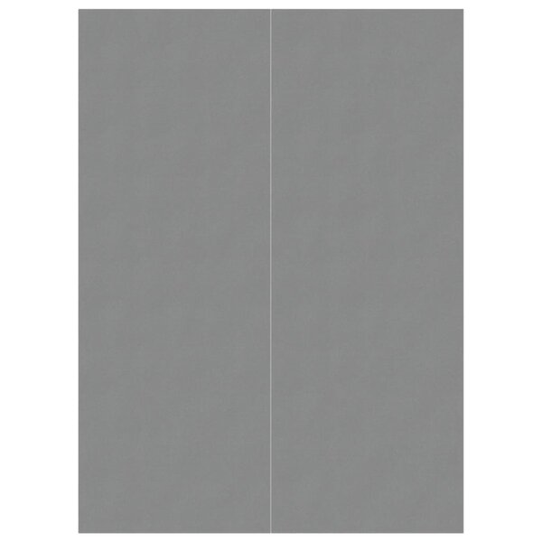 vidaXL Bâche de piscine gris clair 300x220 cm géotextile polyester