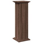 vidaXL Piédestal avec rangement chêne marron bois d'ingénierie
