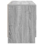 vidaXL Meuble TV Sonoma gris 99 x 34 5 x 47 cm Bois d'ingénierie