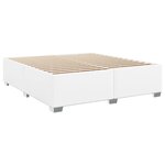 vidaXL Cadre de lit sans matelas blanc 180x200 cm similicuir