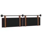 vidaXL Tête de lit suspendue Rose PU antique