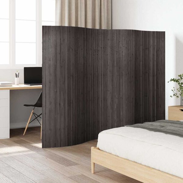 vidaXL Cloison de séparation Bambou Gris 250 x 165 cm
