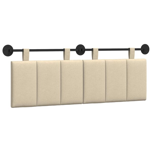 vidaXL Tête de lit suspendue Tissu