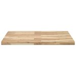 vidaXL Dessus de table carré 90x90x4 cm bois massif d'acacia
