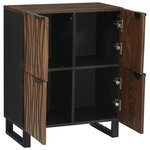 vidaXL Meubles et étagères de rangement pour médias Marron