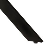 vidaXL Table à dîner Ø110x78 cm Bois de récupération massif et acier