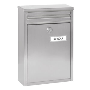Boîte aux Lettres en Acier Inoxydable  Zaguán E5751  Avec Fente Arrière  Inox