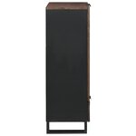 vidaXL Buffet 60x33.5x100 cm Bois massif Mango