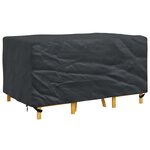 vidaXL Housse pour mobilier d'extérieur Noir 150 x 90 x 75 cm 600D