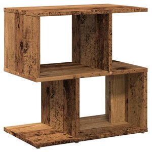vidaXL Table de chevet vieux bois 50x30x51 5 cm bois d'ingénierie
