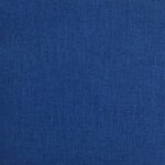 vidaXL Chaise pivotante de salle à manger Bleu Tissu
