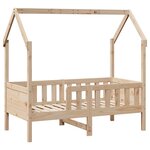 vidaXL Cadre de lit enfant avec tiroirs sans matelas 70x140 cm bois