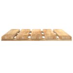 vidaXL Carreau de terrasse 24 Pièces Marron 50 x 50 cm