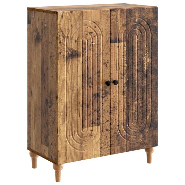 vidaXL Buffet Bois ancien 66 x 34 5 x 90 cm Bois d'ingénierie