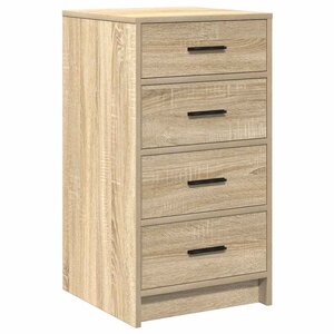 vidaXL Buffet Chêne sonoma 40 x 41 x 75 cm Bois d'ingénierie