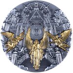 Pièce de monnaie en Argent 10 Dollars g 155.5 (5 oz) Millésime 2026 HEAVEN AND HELL (PRÉCOMMANDE)