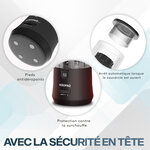 Taille-crayon électrique Reservoir- Crayon 6-12 mm- Démarrage Arrêt automatiques- Pointe tranchant ou émoussé en 3-5 s- Noir- ACROPAQ