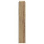 vidaXL Tête de lit artisanale en chêne Chêne artisanal Bois d'ingénierie
