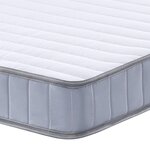 vidaXL Matelas en mousse moyennement doux 120x200 cm
