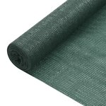 vidaXL Filet brise-vue Vert 1 2x50 m PEHD 75 g/m²