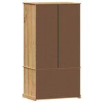 vidaXL Garde-robe VIGO 90x55x170 cm bois massif de pin