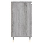vidaXL Buffet sonoma gris 40x35x70 cm bois d'ingénierie