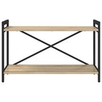 vidaXL Étagère Chêne Sonoma 40 x 30 x 85 cm Bois d'ingénierie