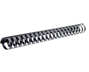 boite de 100 baguettes à Relier à anneaux A4 Diam 10 mm Noir LEITZ