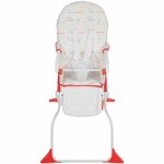 Safety 1st chaise haute pliante keeny red lines blanc 2766260000