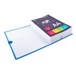 Chem dos ext. Velcro-sans rabat bleu EXACOMPTA