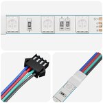 vidaXL Bande LED 12 Pièces Noir et Multicolore 1745 mm