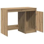 vidaXL Bureau chêne artisanal 100x50x76 cm bois d'ingénierie